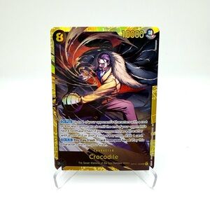 One Piece CCG Crocodile OP14-120 Secret Rare Foil Full Art Baroque Works